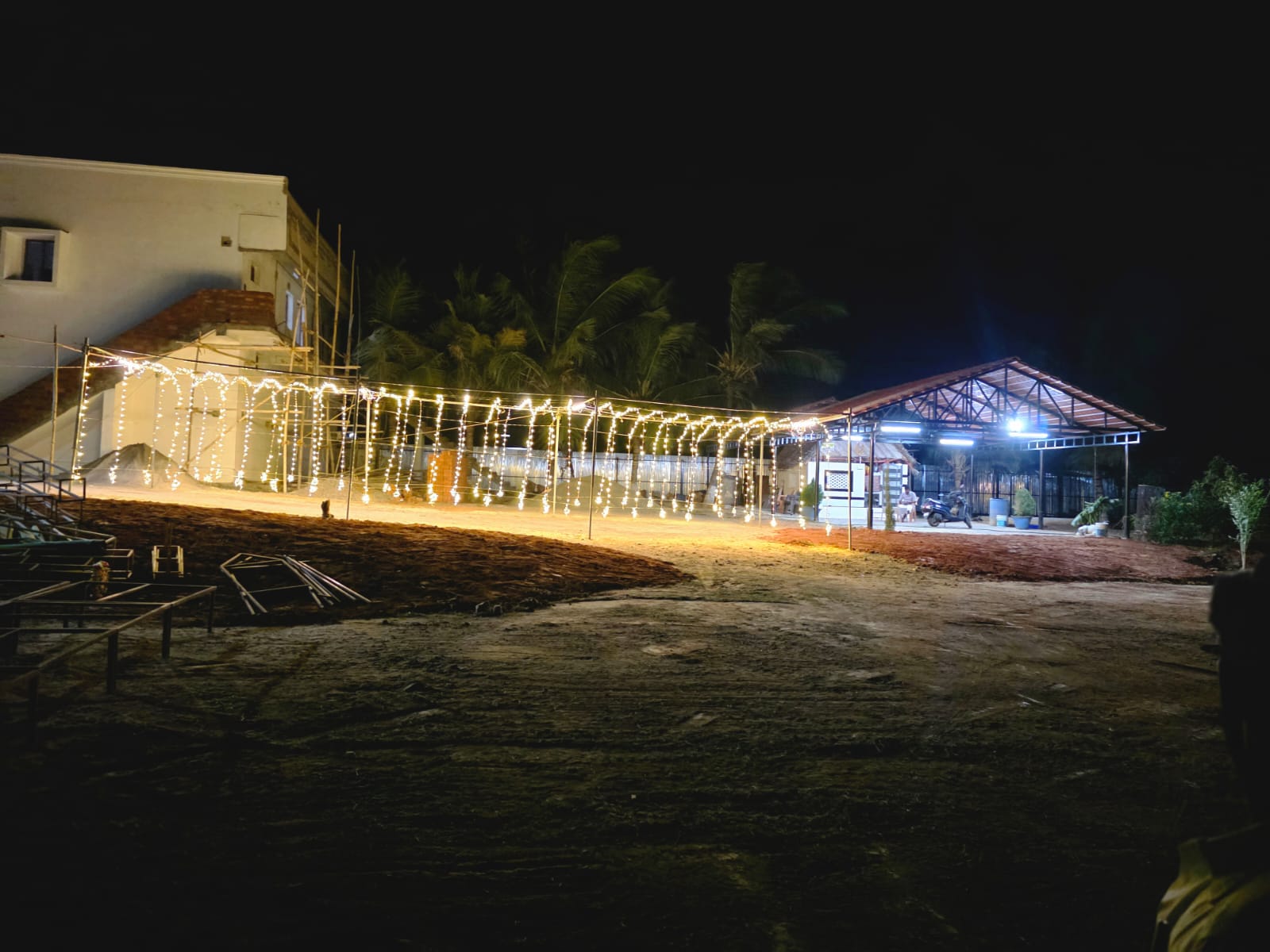 Decorated birthday venue at Kallidaikurichi
